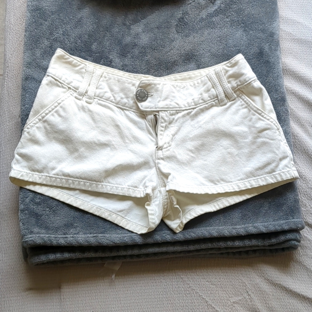 Gap White Denim Shorts